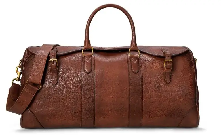 Polo Ralph Lauren Heritage leather duffel