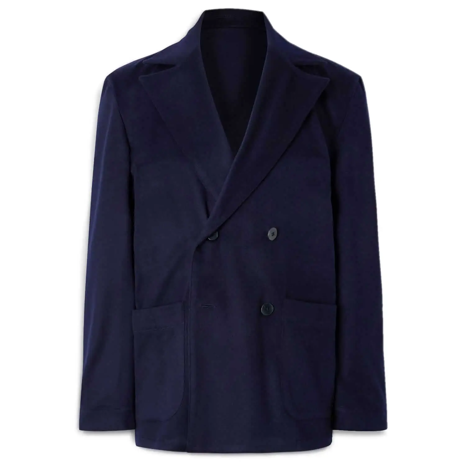 Stòffa Double-breasted cashmere blazer