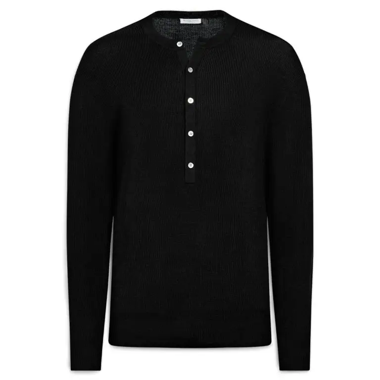Ribbed henley