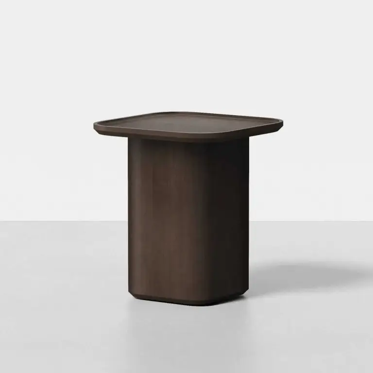 Pedestal side table
