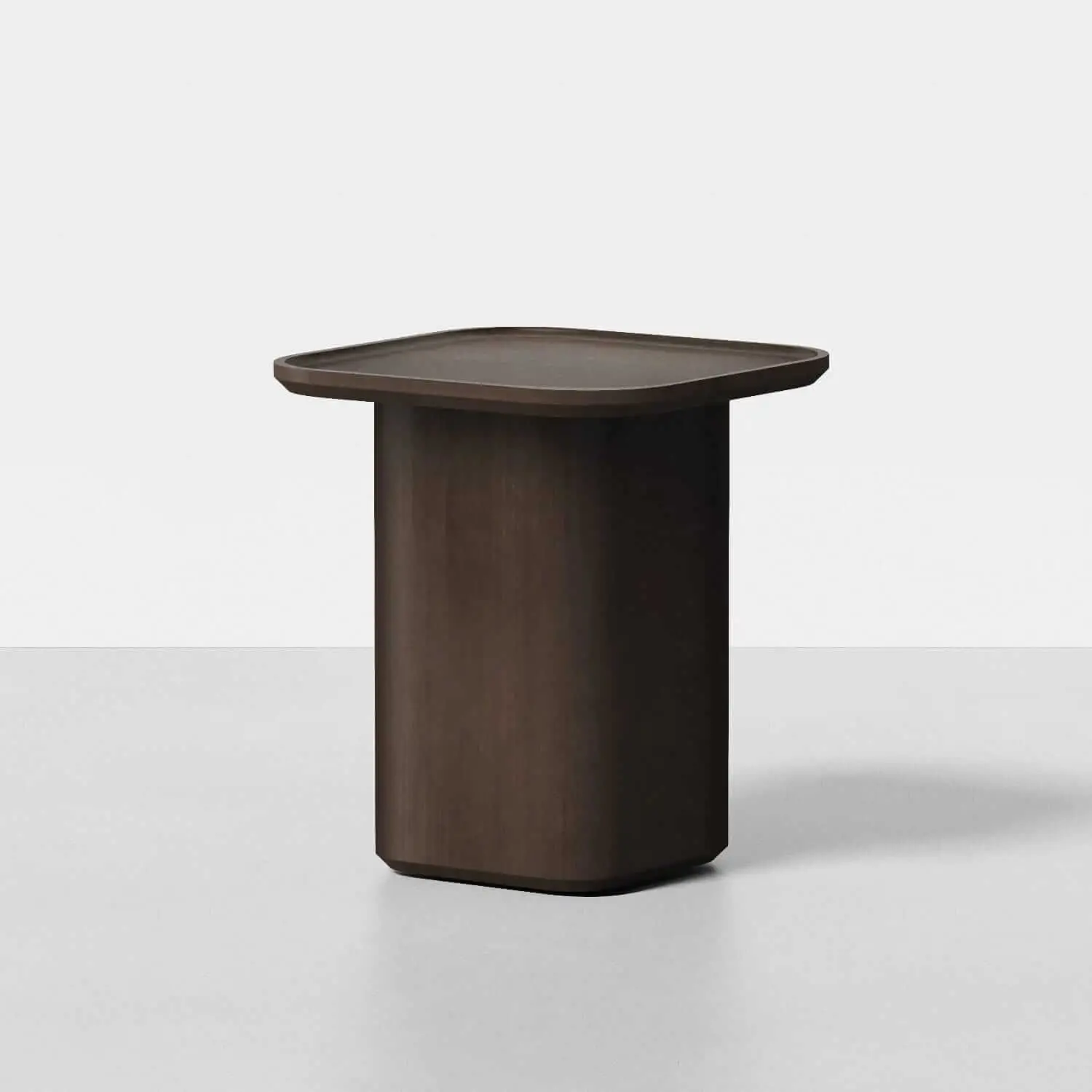 Thuma pedestal side table