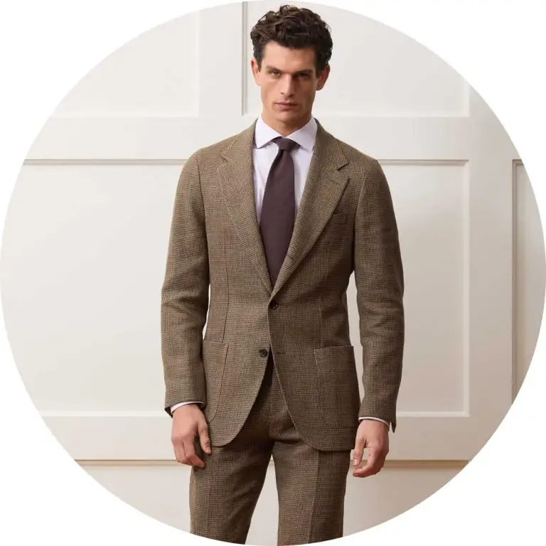 Glen plaid Madison suit