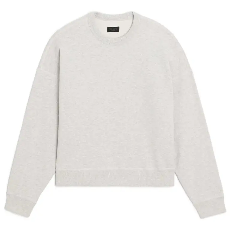 Relaxed Portuguese terry sweatshirt