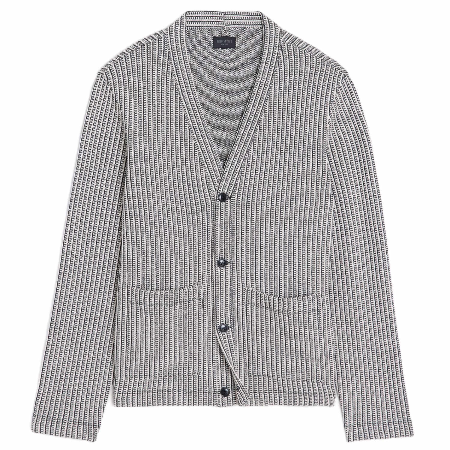 Todd snyder ribbed cotton cardigan