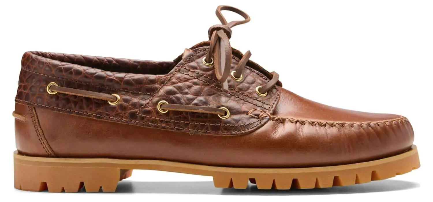 Vinny's Aztec boat shoe