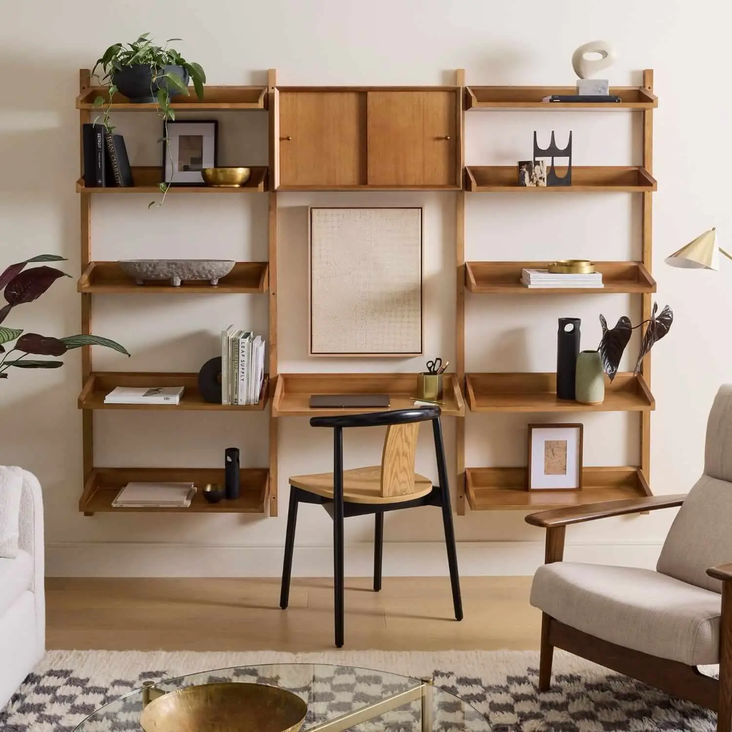 West elm mid century modular shelving