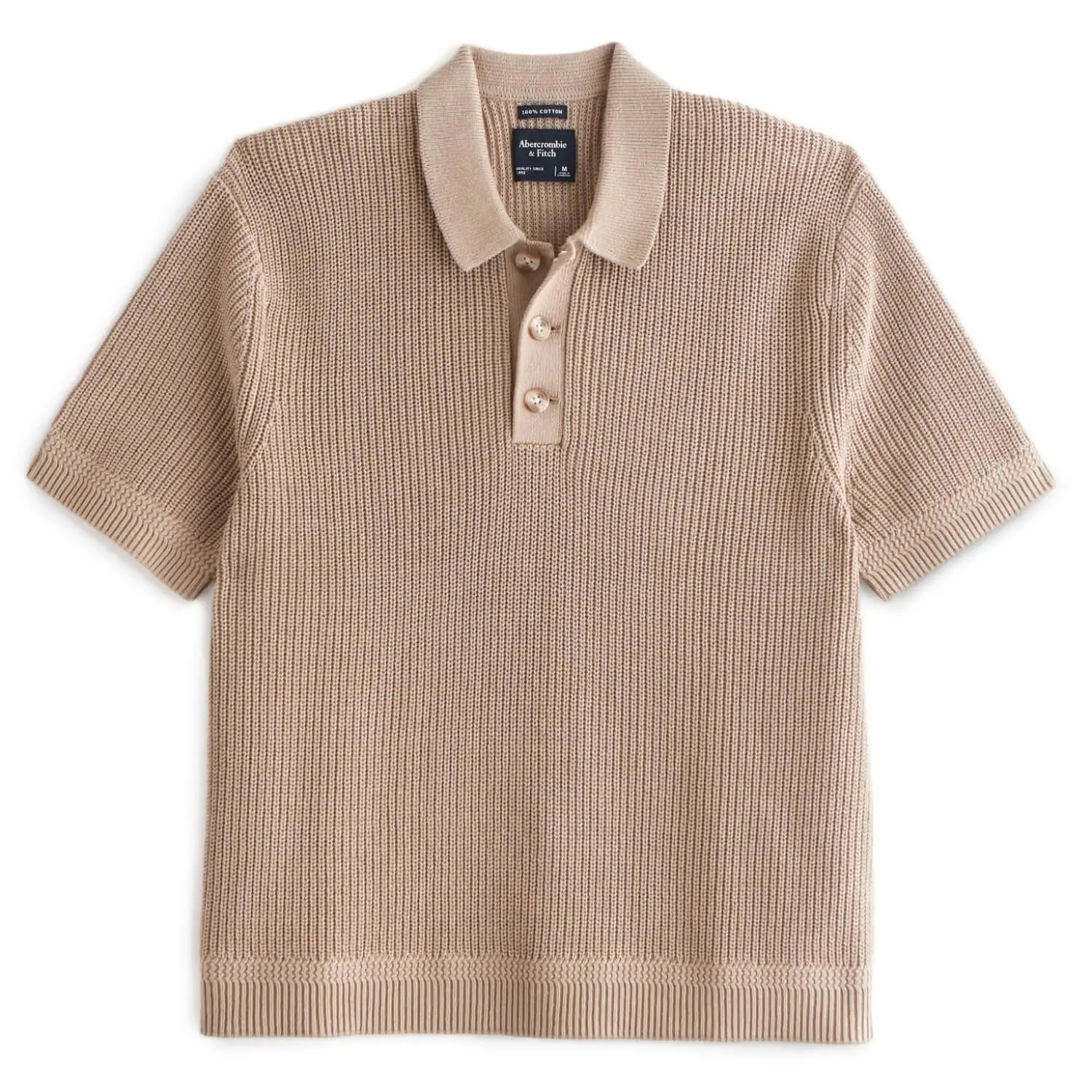 Abercrombie & Fitch Cotton sweater polo