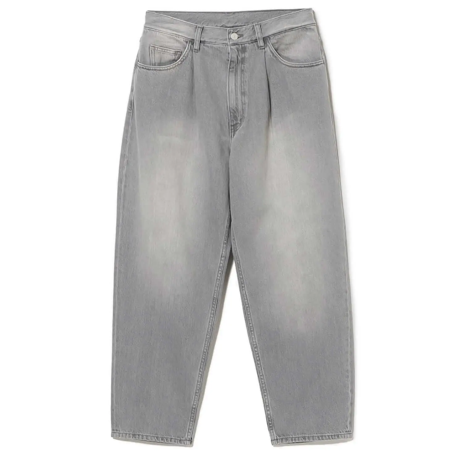 Beams wide barrel denim