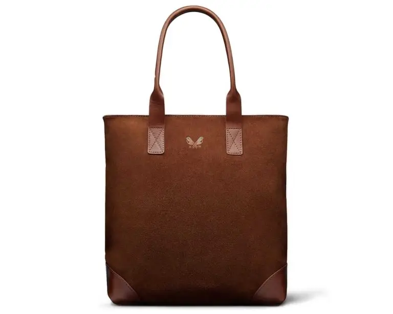 Bennett Winch Suede tote