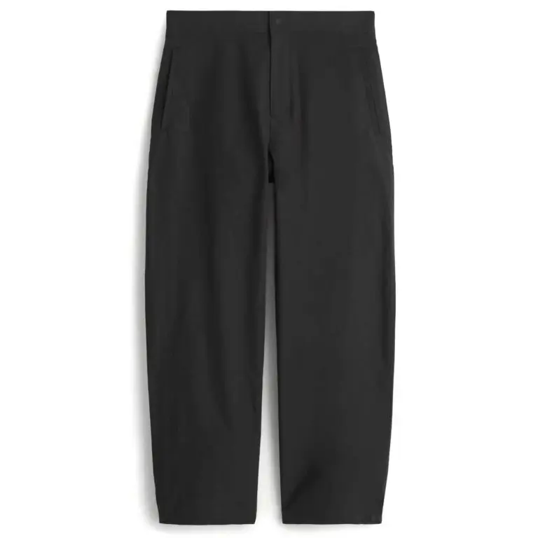 Cotton barrel leg pant