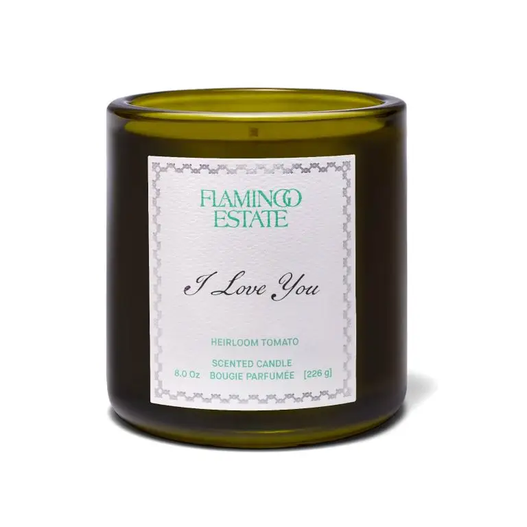 Personalized Heirloom tomato candle