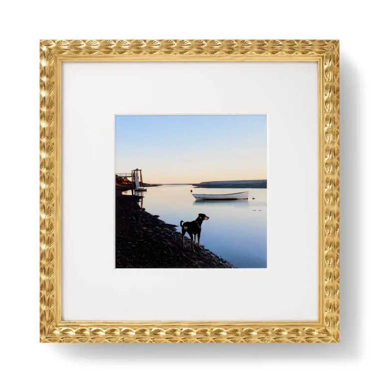 Custom framed photo