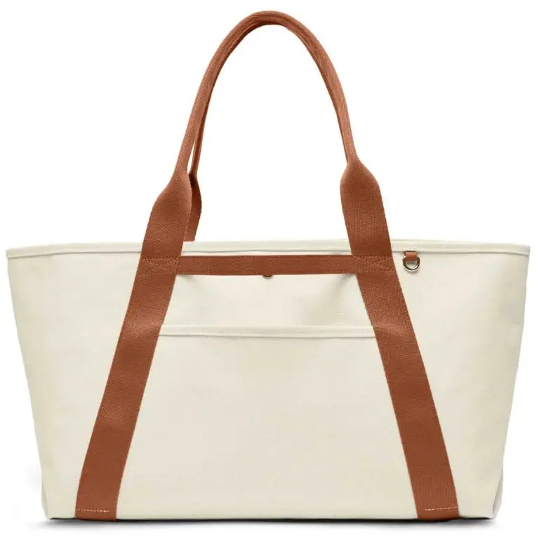 Canvas beach tote