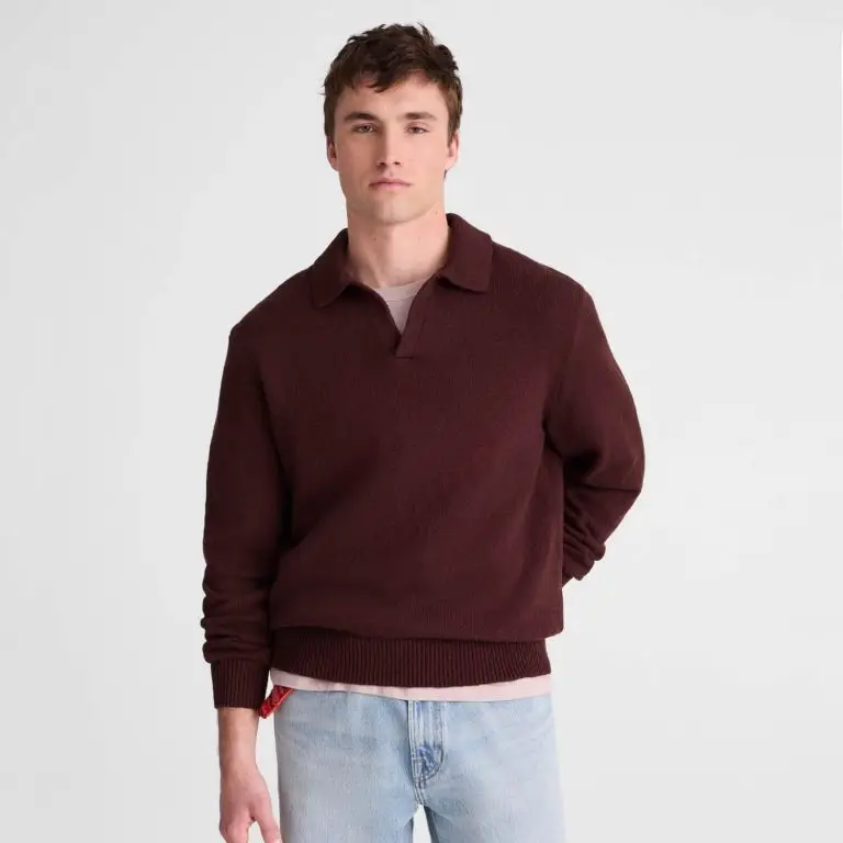 Cotton slub polo