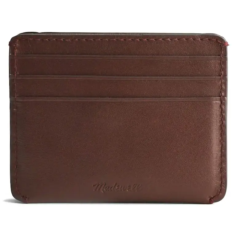 Curved card case