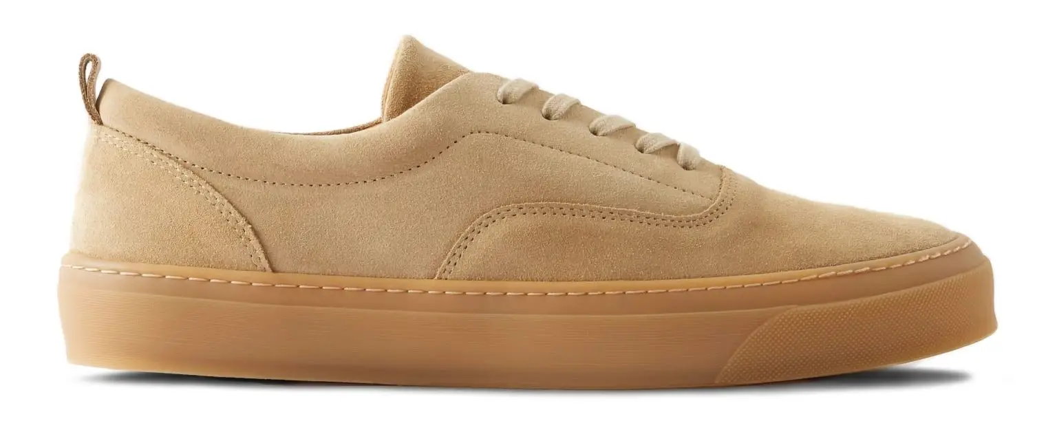 Mr P. Plimsoll suede sneaker