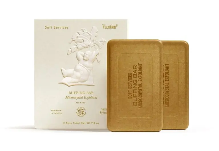 Soft Services x Vacation Buffing bar