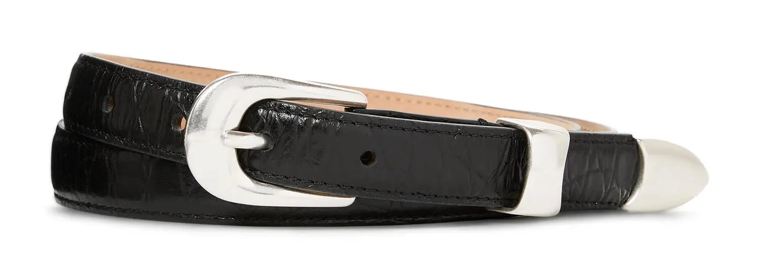 Todd snyder western tipped belt