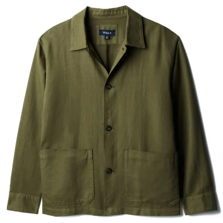 Cotton-Linen Chore Jacket