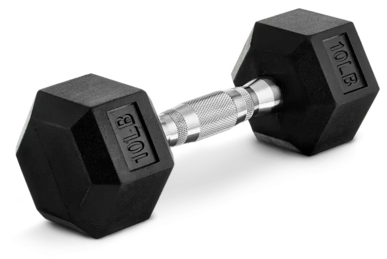 Amazon Basics Hex dumbbell