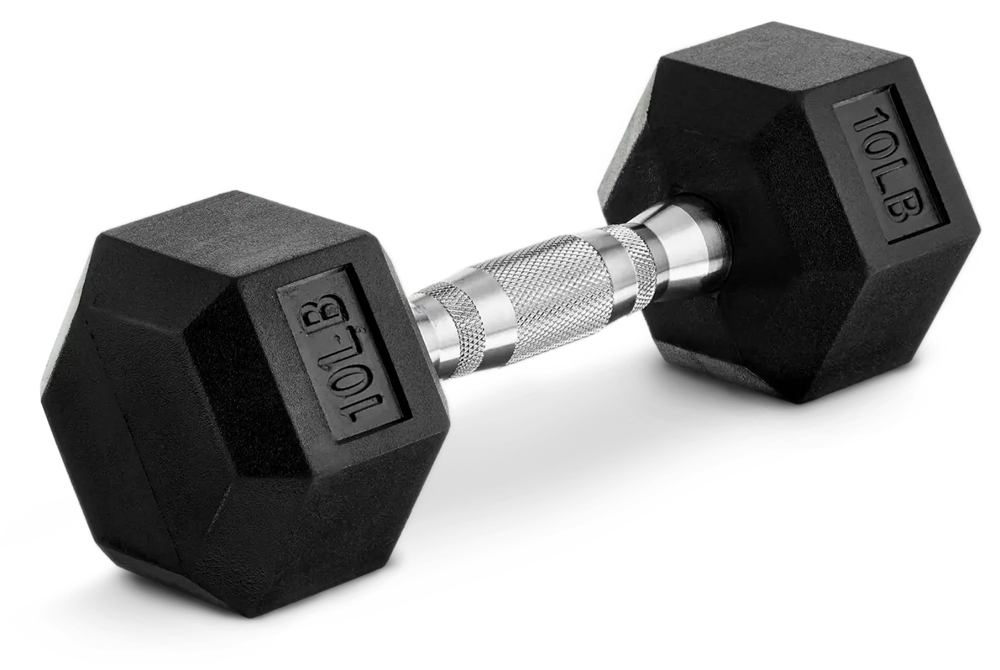 Amazon basics rubber hex dumbbell hand weight