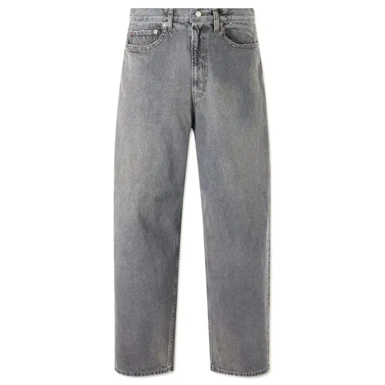 A.PRESSE - Wide-Leg Jeans - Men - Gray - UK/US 34