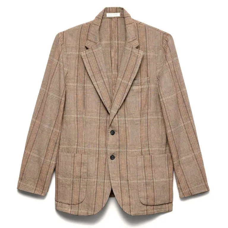 Italian cotton-linen blazer