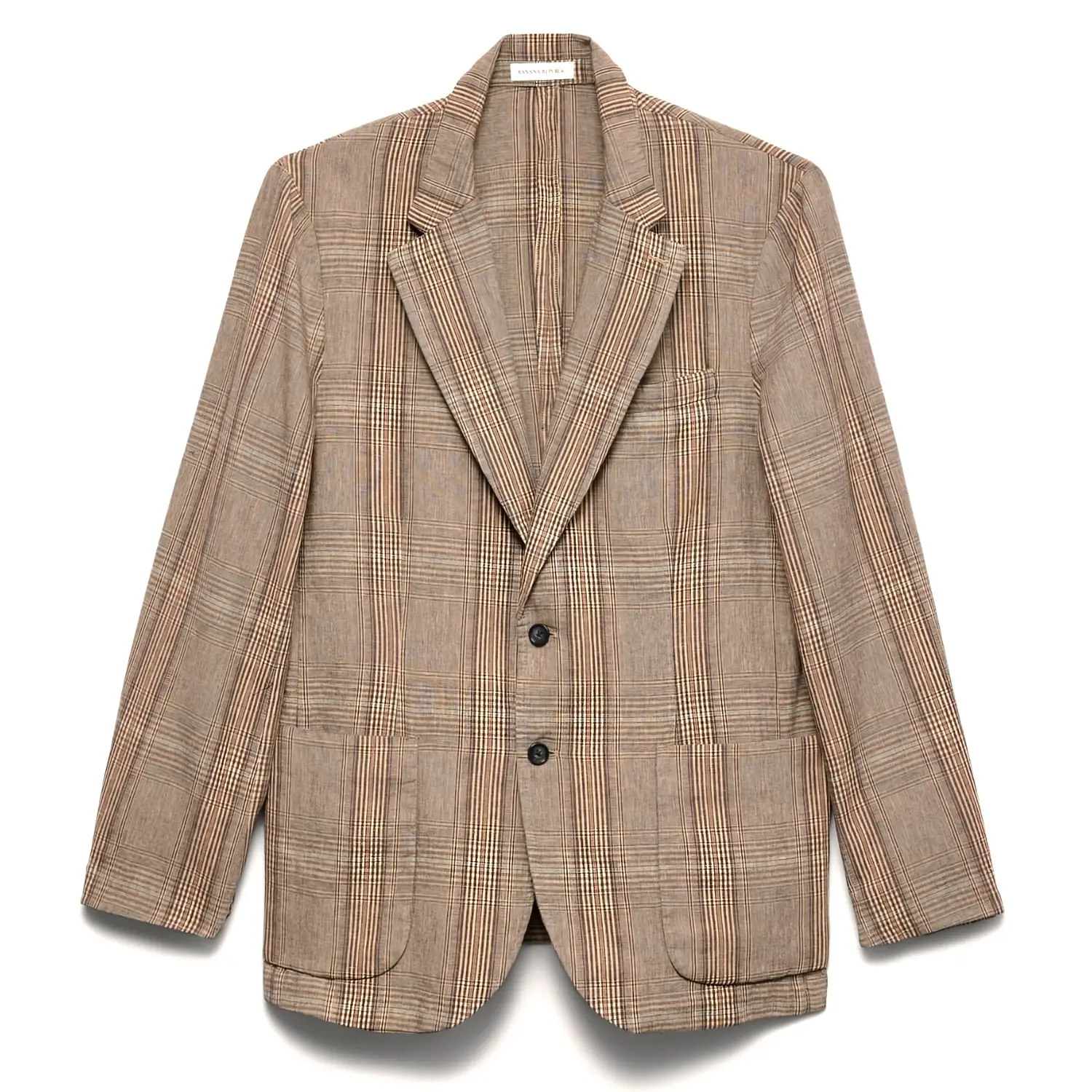 Banana republic italian cotton linen blazer