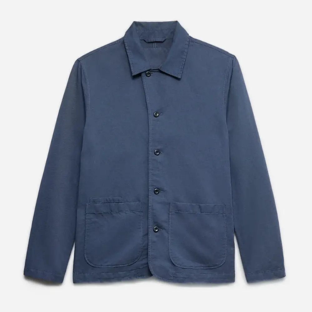 Banana republic linen cotton shirt jacket