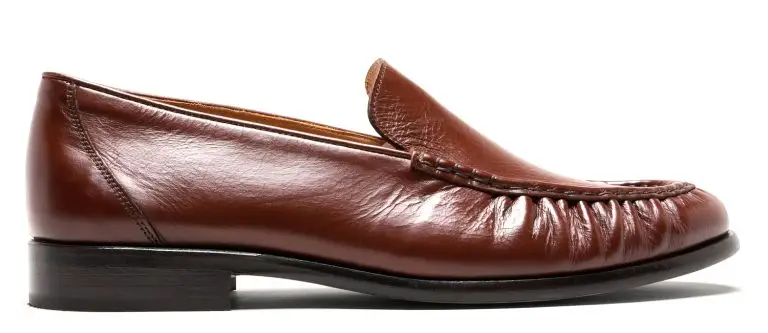 Moc-toe loafer
