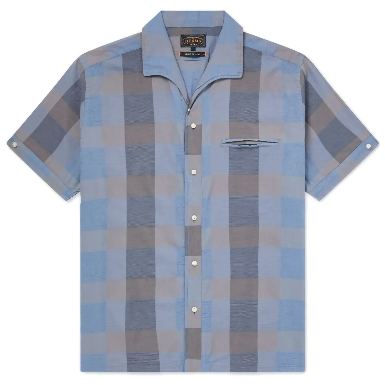 Beams plus italian collar shirt