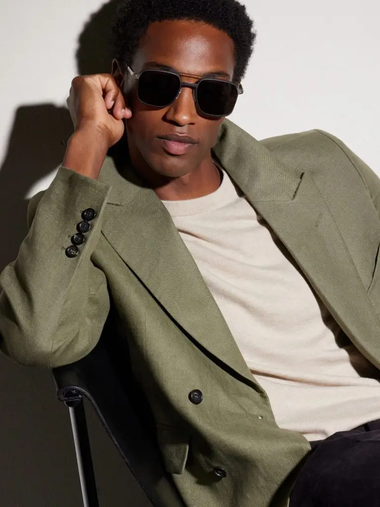 Cartier Eyewear - Square-Frame Silver-Tone and Acetate Sunglasses - Men - Silver