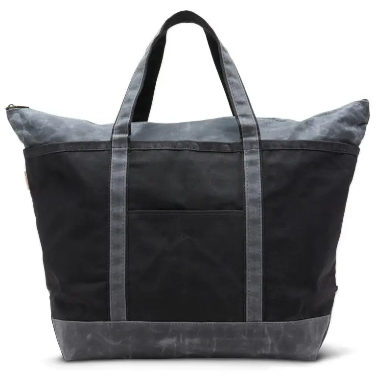 CB Station Waxed canvas tote