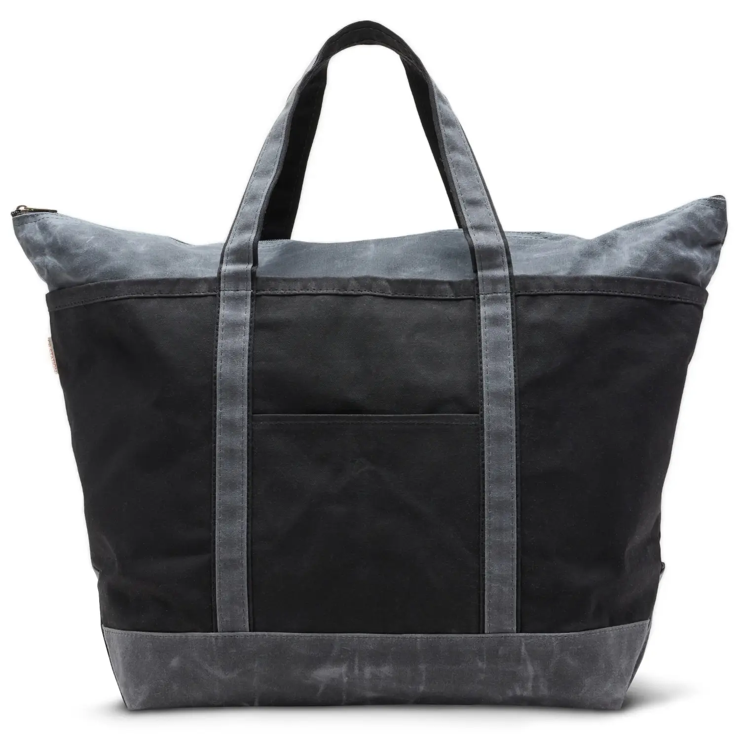 Cb station waxed canvas tote