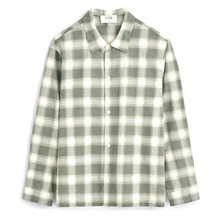 Checked cotton shirt