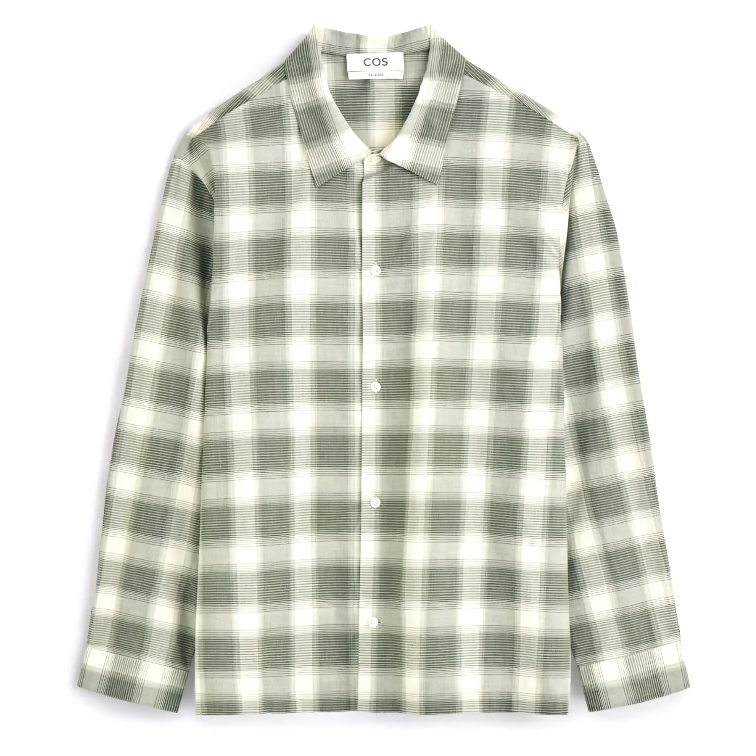 Cos checked cotton shirt