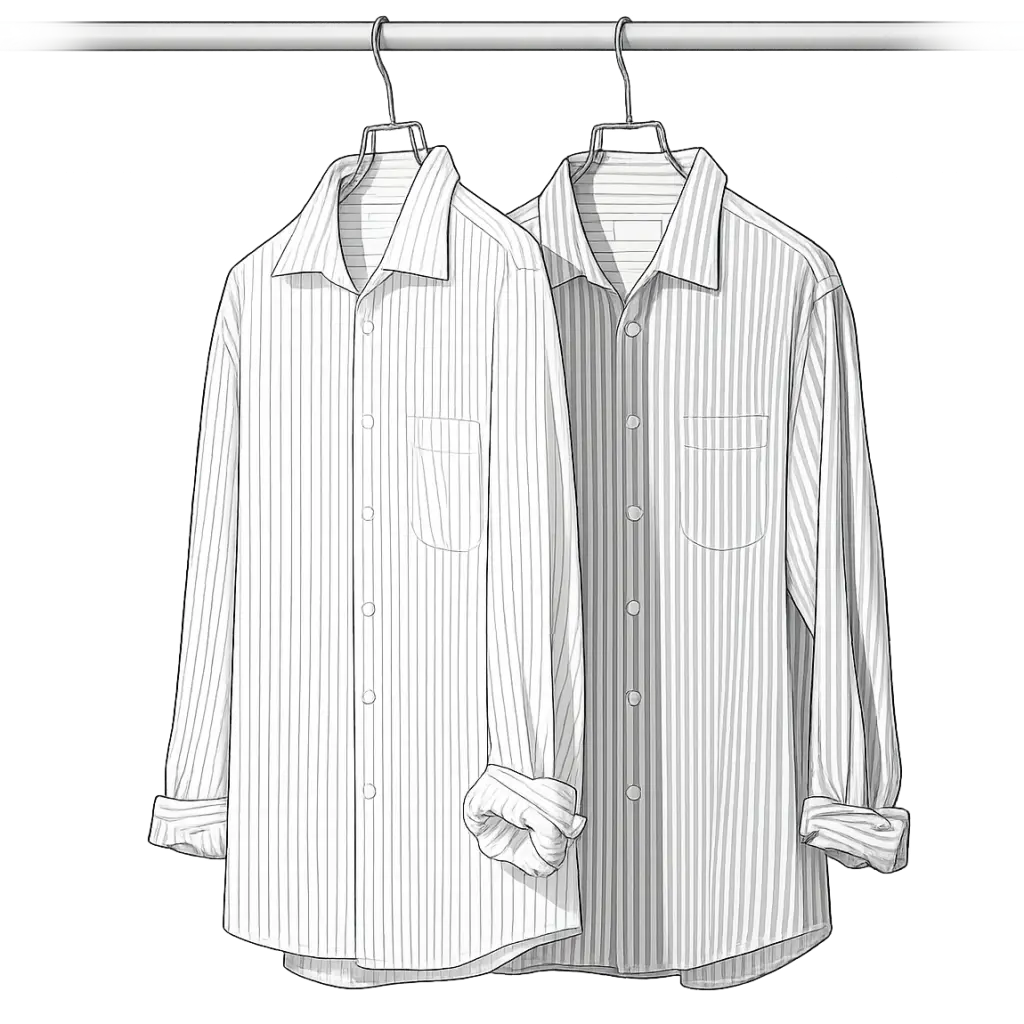 Essential mens summer long sleeve shirt styles illustration