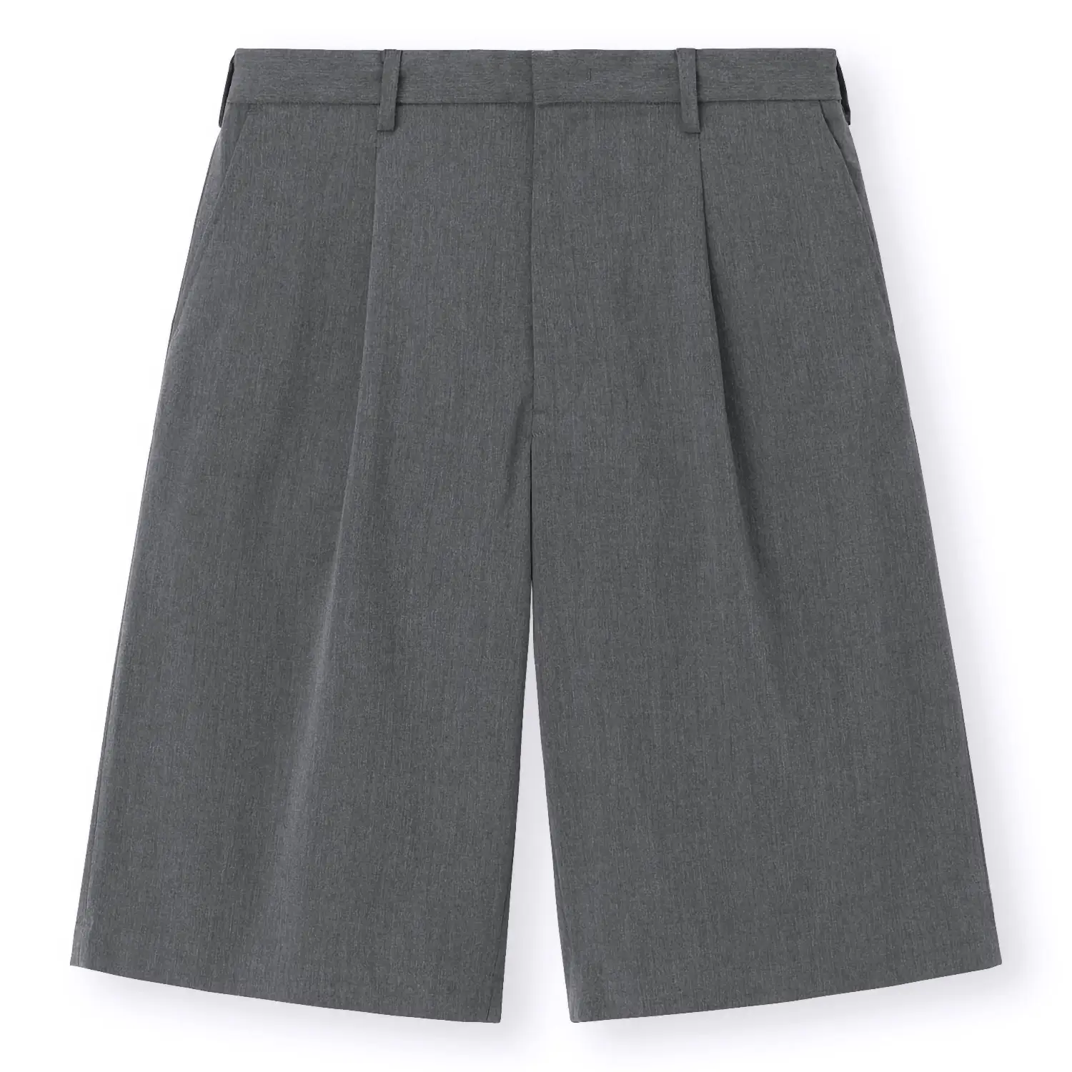 Gu pleated baggy short