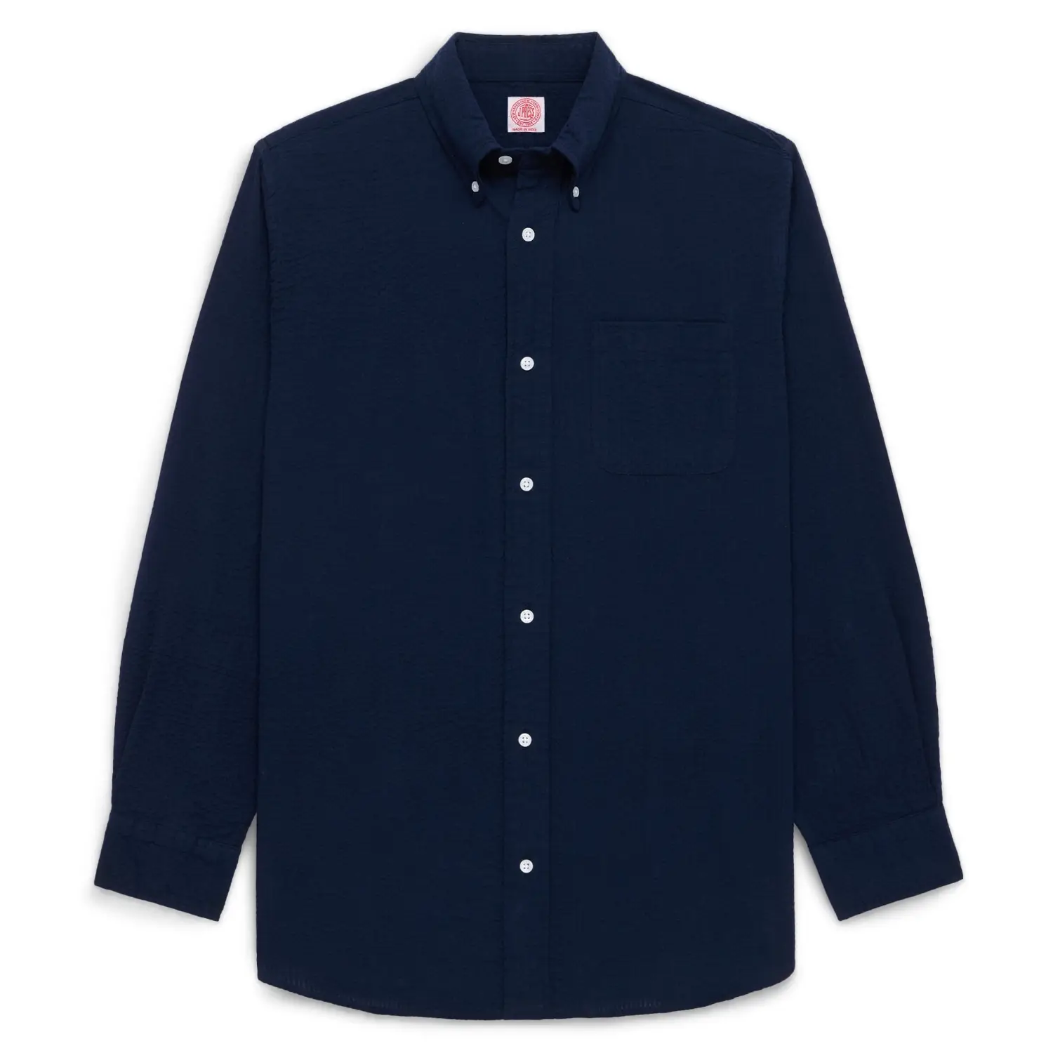 J. Press Seersucker sport shirt