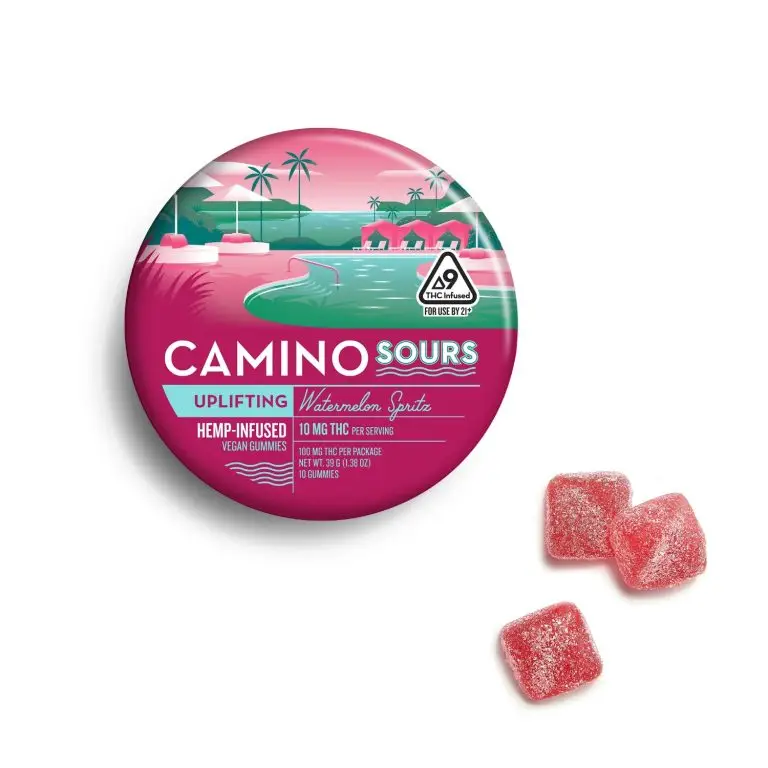 Camino Sours Watermelon Spritz 'Uplifting' gummies