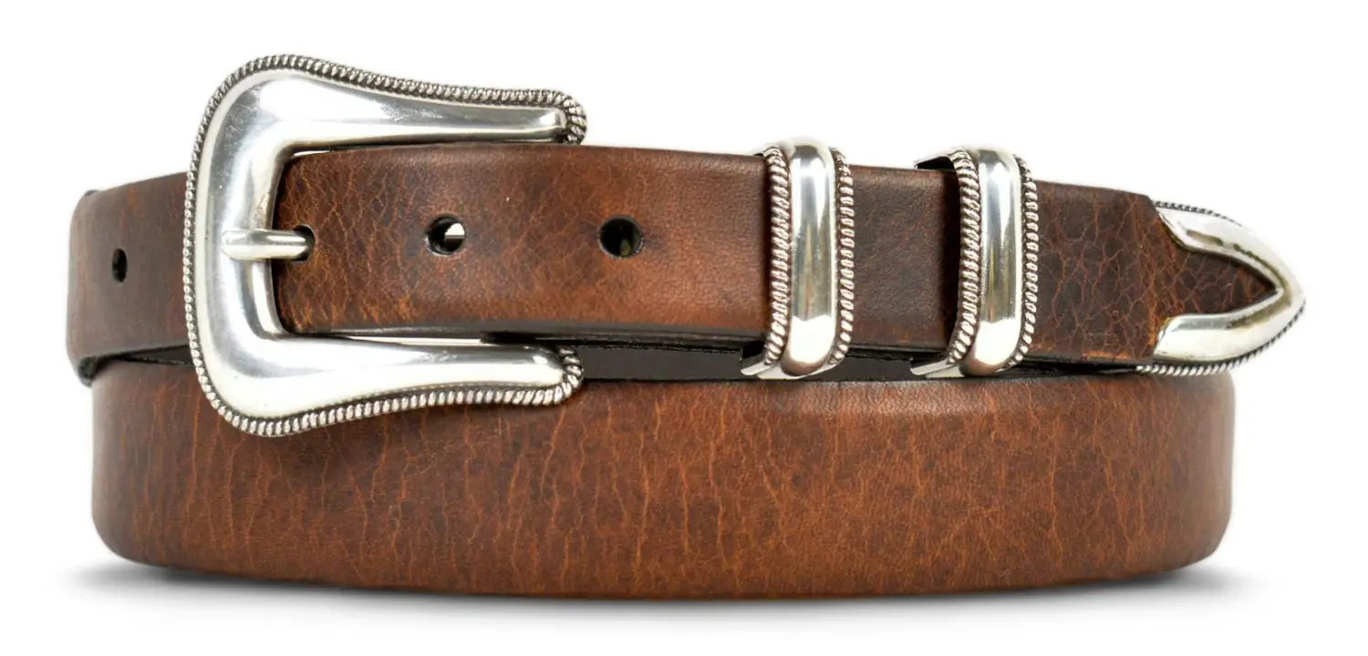 Lejon mccoy ii bison leather belt