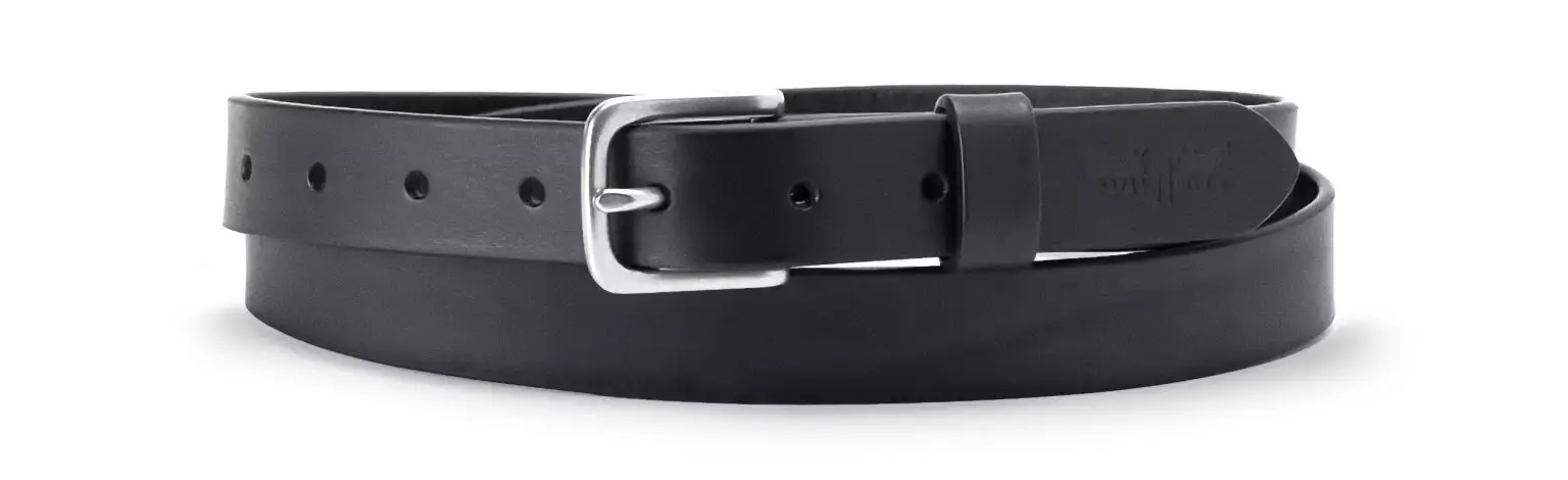 Levis narrow leather belt