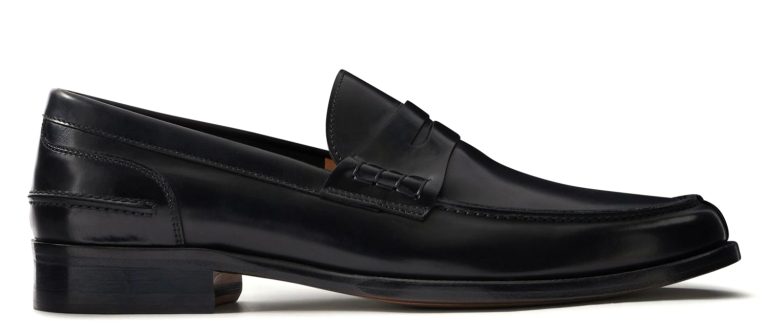 Mr P. Split-toe loafer
