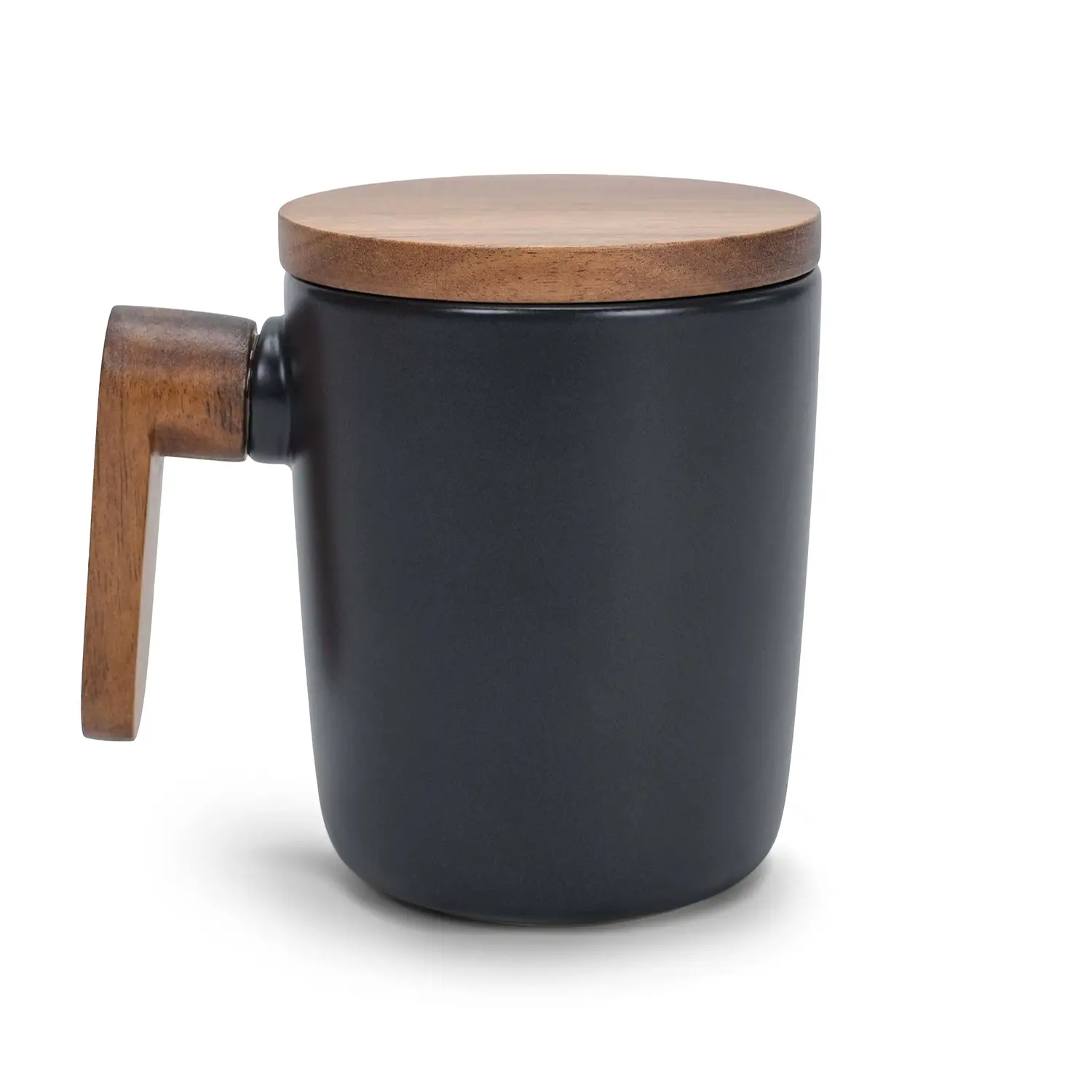 Nat & Jules Stoneware mug with lid