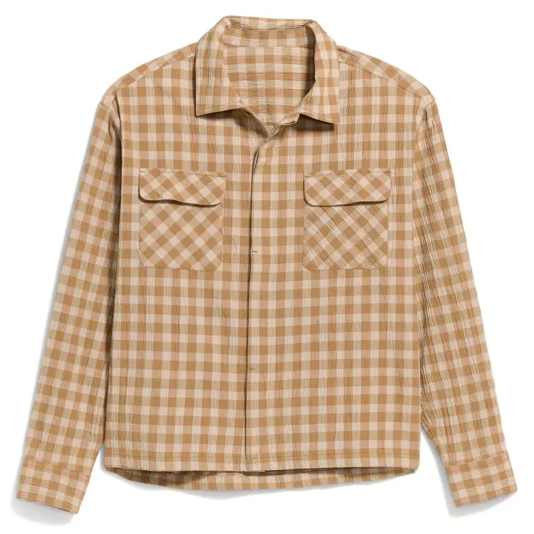 Cropped loose shirt