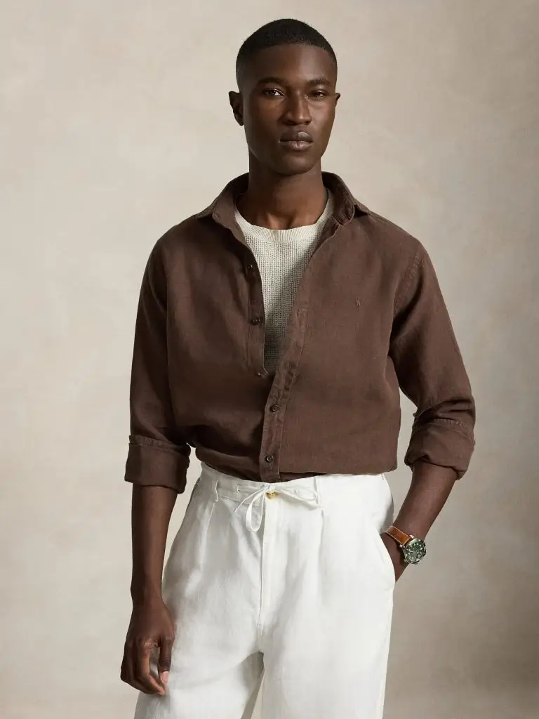 Polo Ralph Lauren Classic fit linen shirt