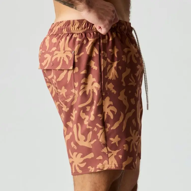 Performance Lined Swim Trunk - 7"