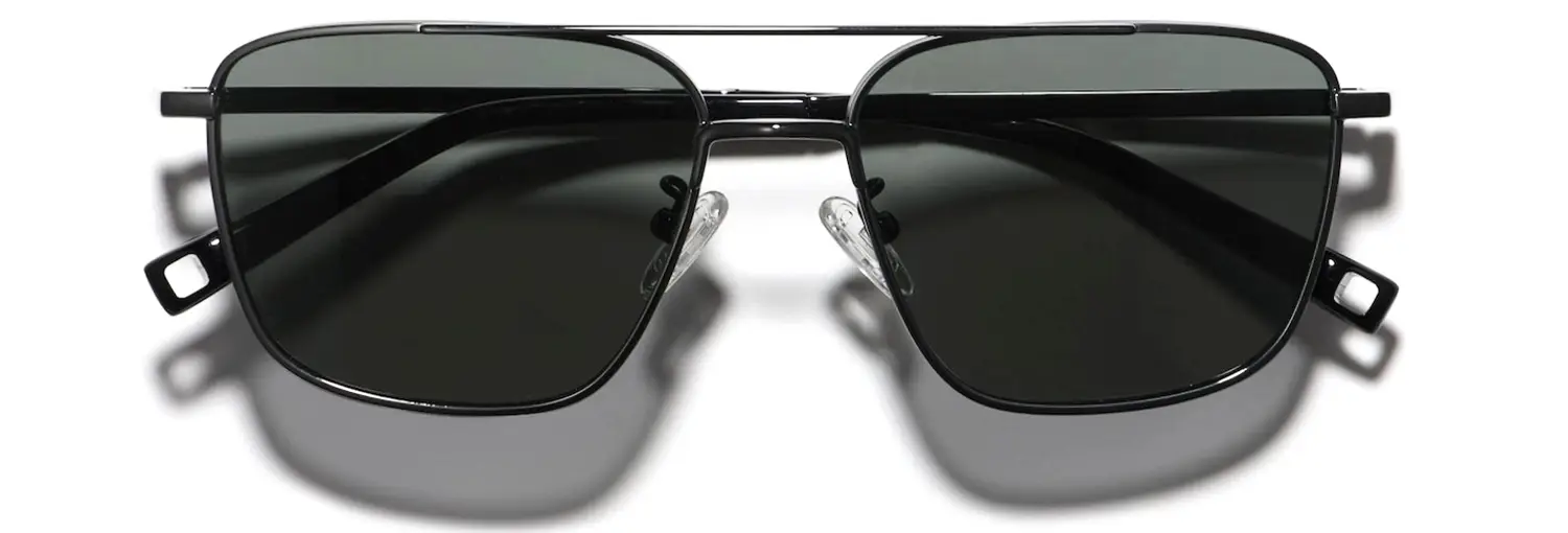 Uniqlo double bridge sunglasses
