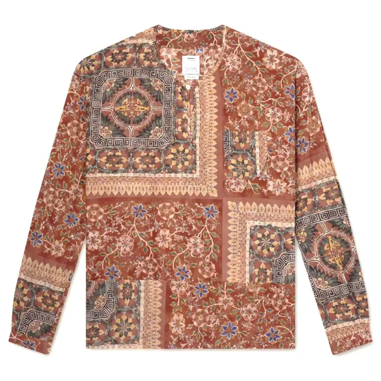 Visvim - Bandana-Print Cotton-Voile Shirt - Men - Brown - 2