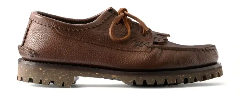 Yuketen - Italian Blucher Full-Grain Leather Boat Shoes - Men - Brown - US 12